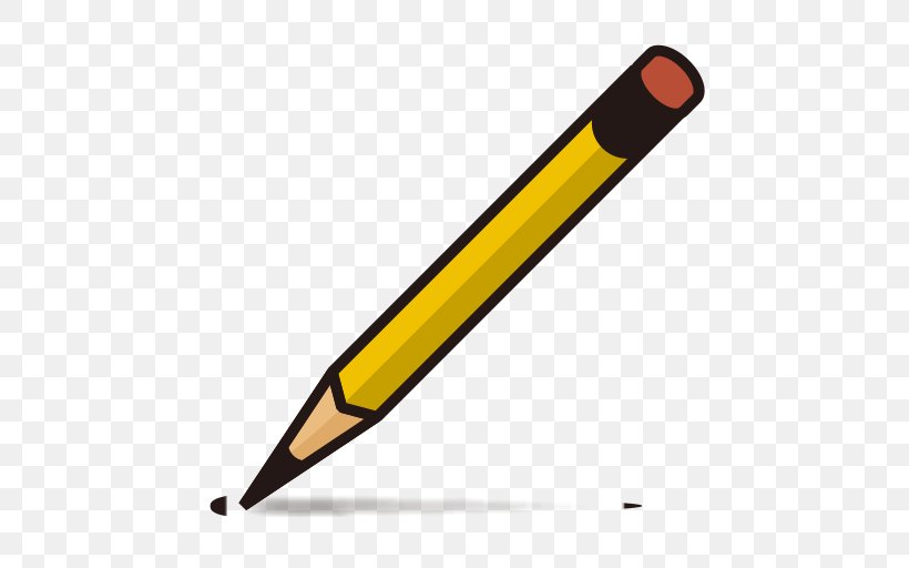 Pen Line Clip Art, PNG, 512x512px, Pen, Office Supplies, Yellow Download Free