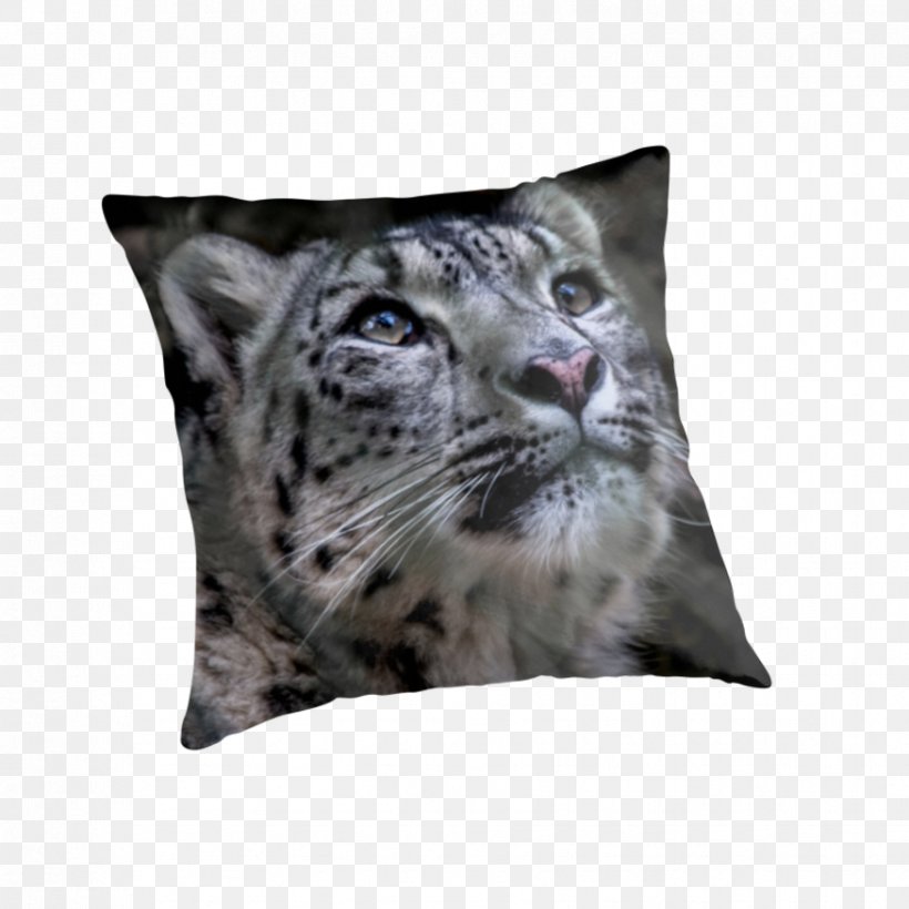 Snow Leopard Throw Pillows Whiskers Cushion, PNG, 875x875px, Leopard, Big Cats, Carnivoran, Cat Like Mammal, Cushion Download Free