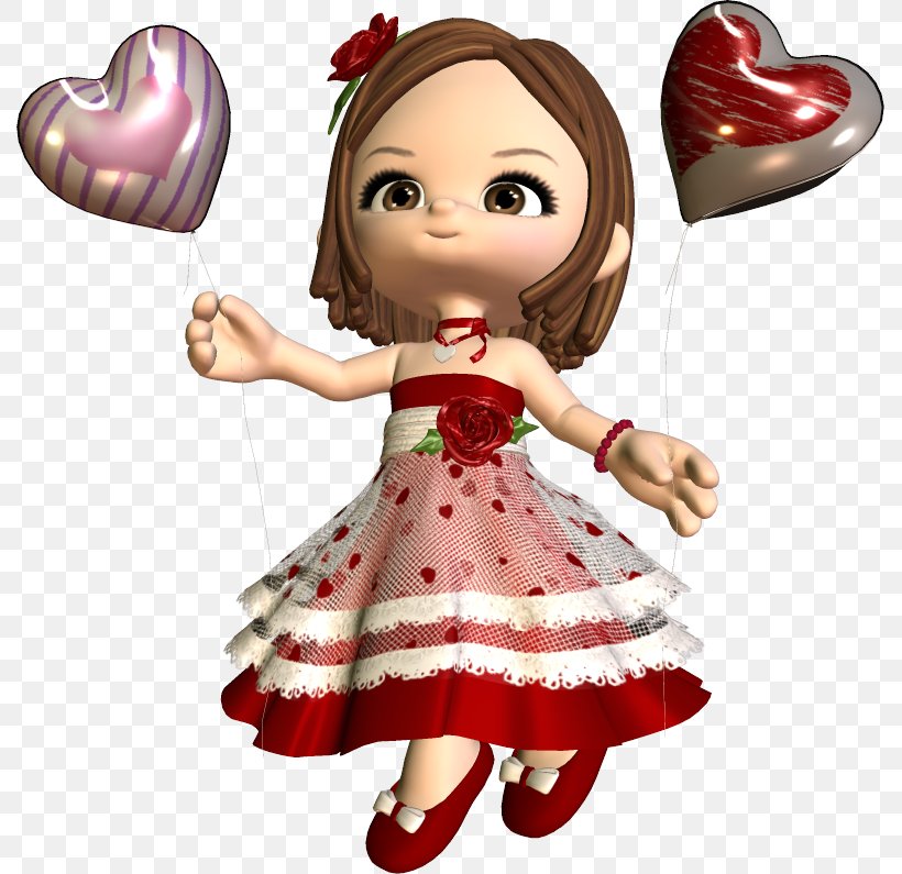 Valentine's Day Love Doll, PNG, 789x795px, Valentine S Day, Blog, Brown Hair, Child, Christmas Download Free