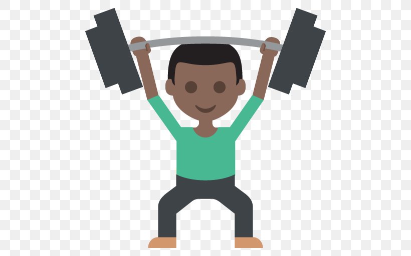 Emoji Weight Training Olympic Weightlifting Exercise CrossFit, PNG, 512x512px, Emoji, Arm, Barbell, Boy, Cartoon Download Free
