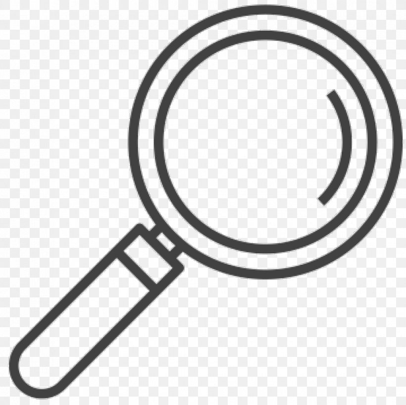 Magnifying Glass Clip Art, PNG, 970x967px, Magnifying Glass, Area, Auto Part, Black And White, Brand Download Free