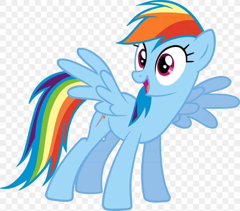 Rainbow Dash Pinkie Pie Fluttershy Applejack Pony, PNG, 5725x5056px, Rainbow Dash, Applejack, Cartoon, Drawing, Fictional Character Download Free