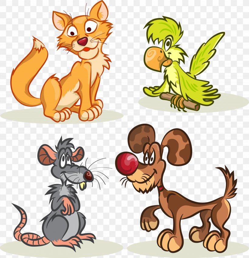 Cat Food Rat Dog Mouse, PNG, 3556x3682px, Cat, Animal Figure, Artwork, Carnivoran, Cartoon Download Free