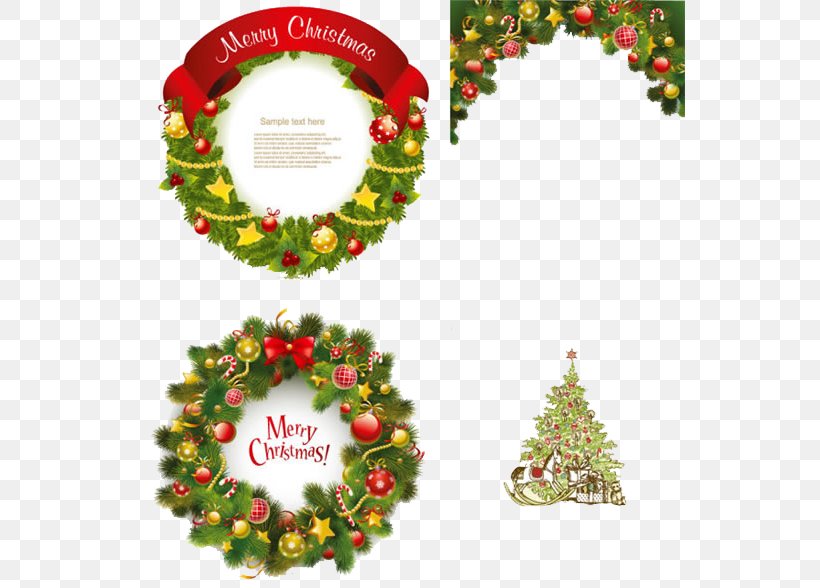 Christmas Wreath, PNG, 550x588px, Wreath, Christmas, Christmas Decoration, Christmas Ornament, Christmas Tree Download Free