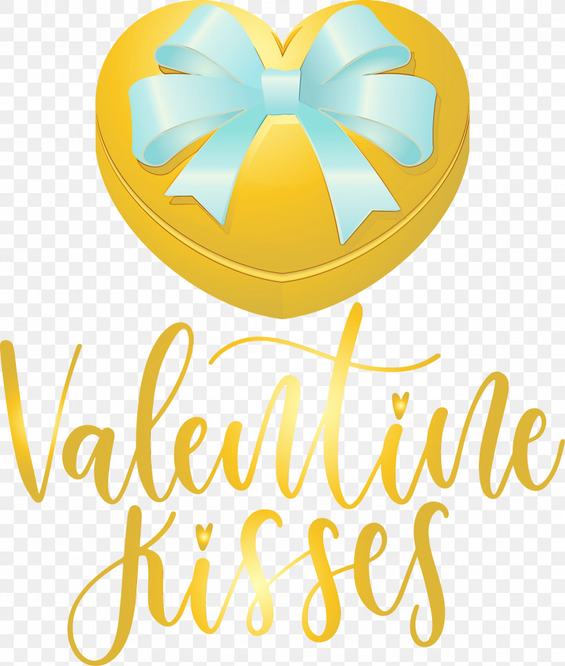 Logo Yellow Line Meter Flower, PNG, 2546x3000px, Valentine Kisses, Flower, Fruit, Geometry, Happiness Download Free