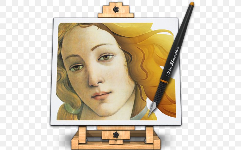 Art Yellow Forehead Illustration, PNG, 512x512px, Birth Of Venus, Art, Eyebrow, Female, Florence Download Free