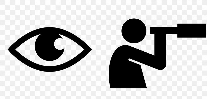 Observation Share Icon, PNG, 2500x1200px, Observation, Black And White, Brand, Eye, Information Download Free