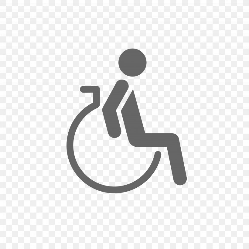 Disability Wheelchair Symbol, PNG, 4500x4500px, Disability, Accessibility, Black And White, Brand, Chair Download Free