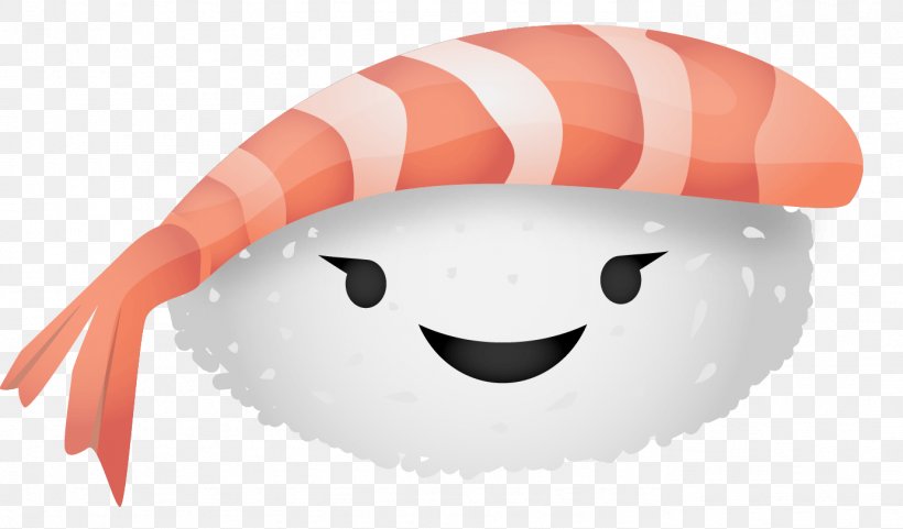 Sushi Japanese Cuisine Onigiri Sashimi, PNG, 1382x811px, Sushi, Cartoon, Cuteness, Emoticon, Face Download Free