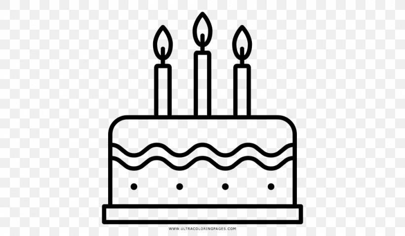 Birthday Cake Torta Clip Art, PNG, 1000x583px, Birthday Cake, Area, Birthday, Black And White, Brand Download Free