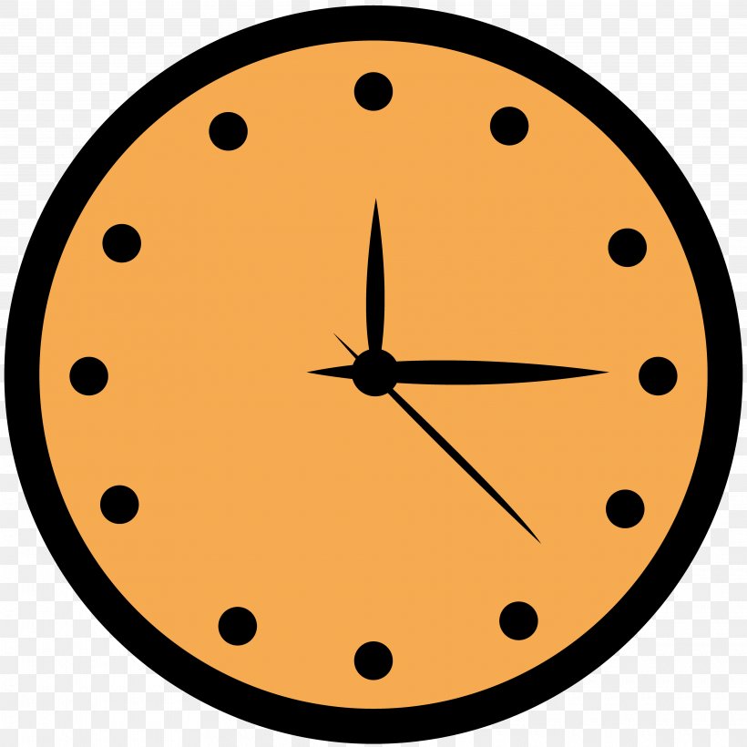 Clip Art, PNG, 3840x3840px, Clock, Fotolia, Royaltyfree, Yellow Download Free