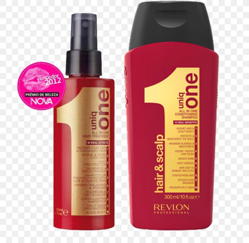 Revlon UniqOne Classic Hair Treatment Hair Care Shampoo Hair Conditioner, PNG, 800x800px, Hair Care, Hair, Hair Conditioner, Hair Styling Products, Liquid Download Free