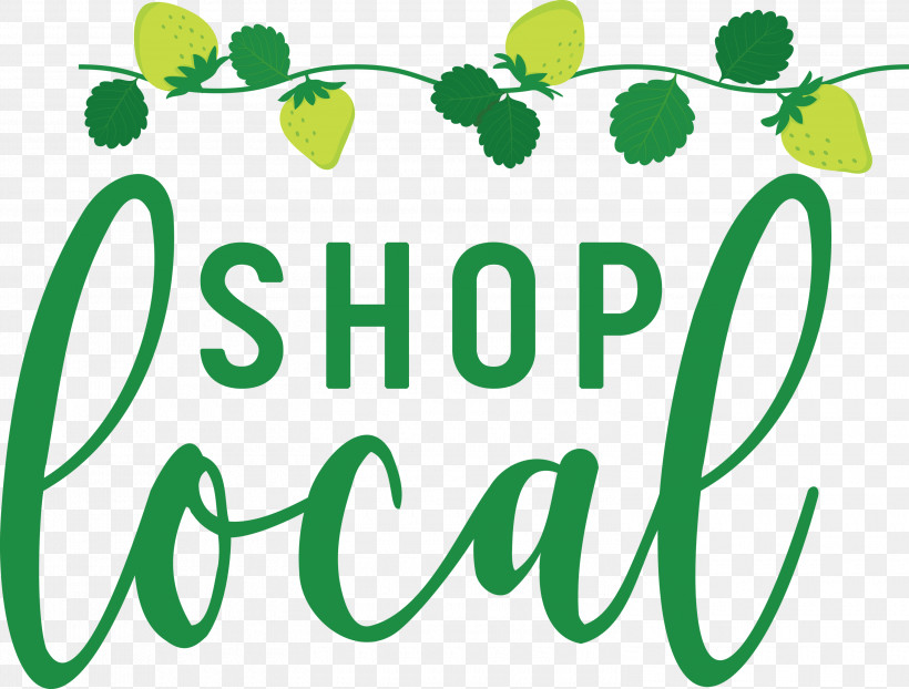 SHOP LOCAL, PNG, 3000x2276px, Shop Local, Happiness, Leaf, Line, Logo Download Free