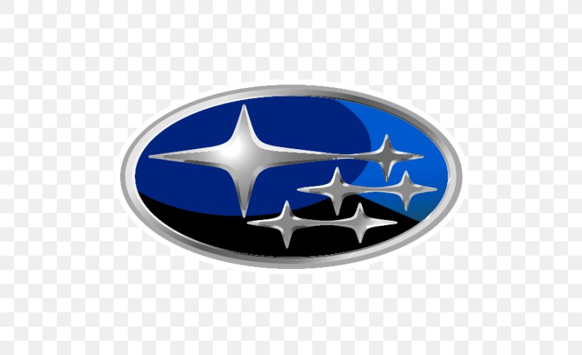 Subaru Impreza Car Subaru XV Subaru WRX, PNG, 500x500px, Subaru, Car, Cobalt Blue, Electric Blue, Emblem Download Free