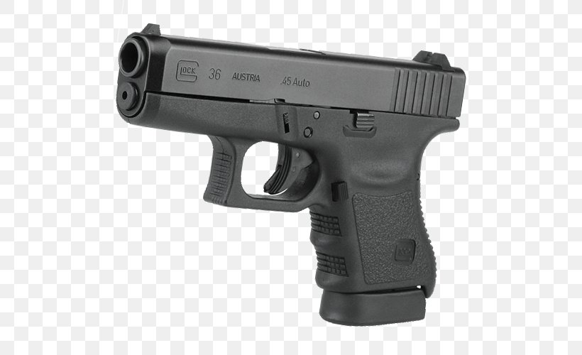 Trigger Firearm Glock 36 .45 ACP, PNG, 500x500px, 45 Acp, Trigger, Air Gun, Airsoft, Airsoft Gun Download Free