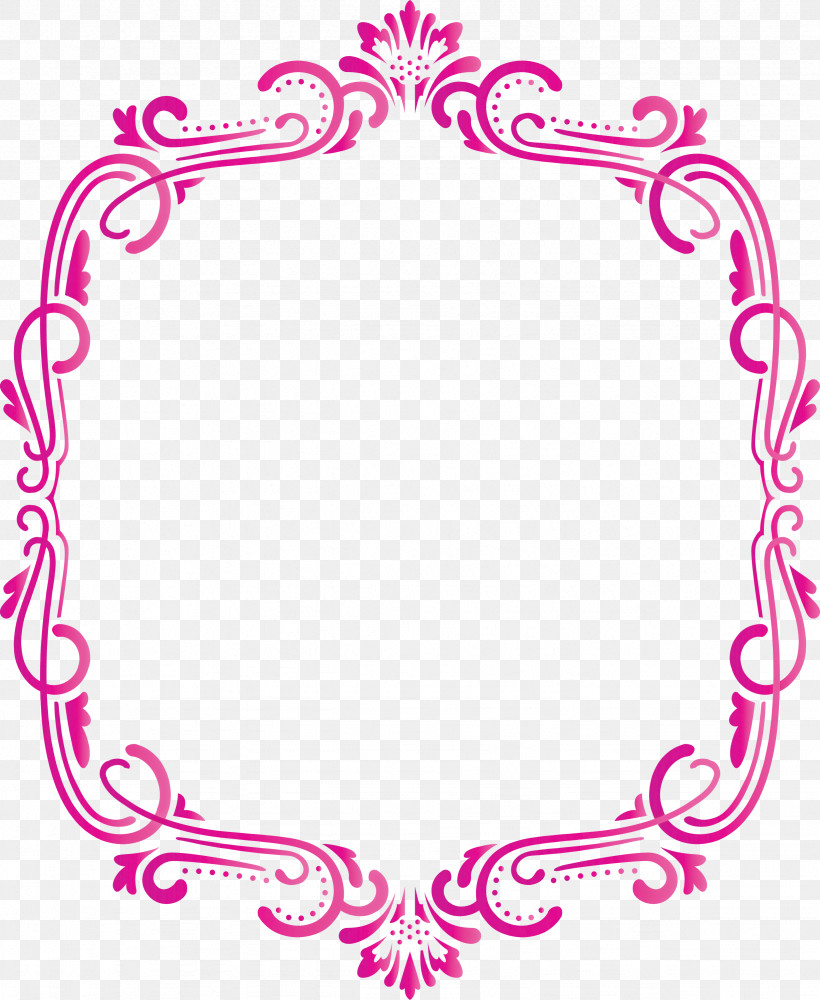 Classic Frame, PNG, 2457x2999px, Classic Frame, Heart, Magenta, Ornament, Picture Frame Download Free