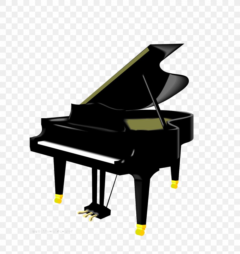 Grand Piano Musical Instrument Musical Keyboard, PNG, 1494x1584px, Watercolor, Cartoon, Flower, Frame, Heart Download Free