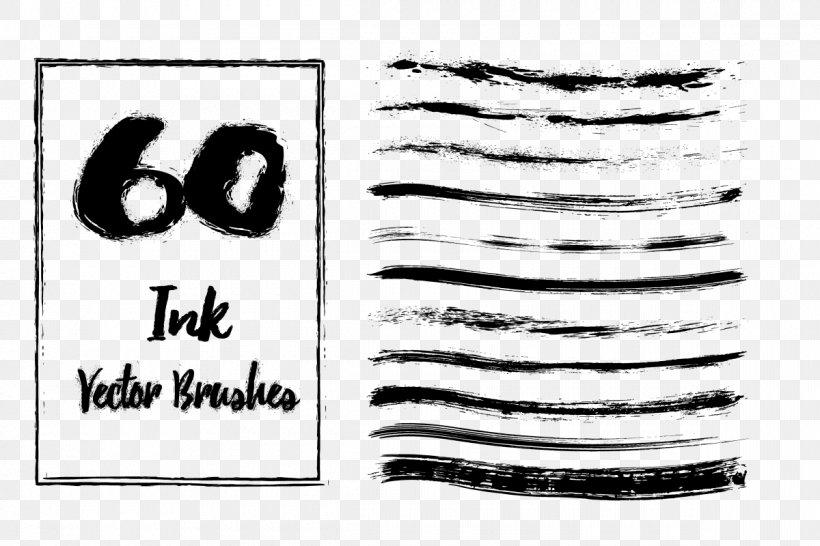 Ink Brush Drawing Illustrator Image, PNG, 1200x800px, Brush, Black, Black And White, Brand, Calligraphy Download Free