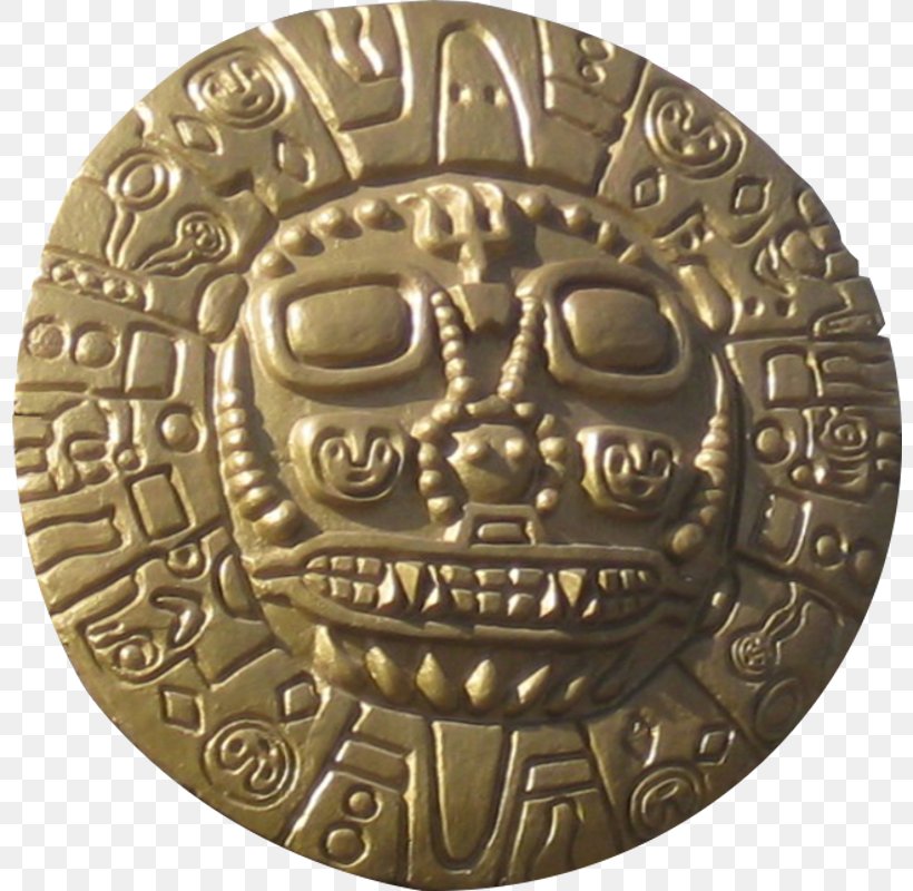 Maya Civilization Mexican Art Clip Art, PNG, 800x800px, Maya Civilization, Art, Brass, Chicano Art Movement, Coin Download Free