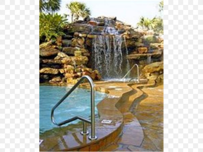 The San Luis Resort Waterfall Water Resources Swimming Pool Hotel, PNG, 1024x768px, Waterfall, Body Of Water, Fountain, Galveston, Hotel Download Free