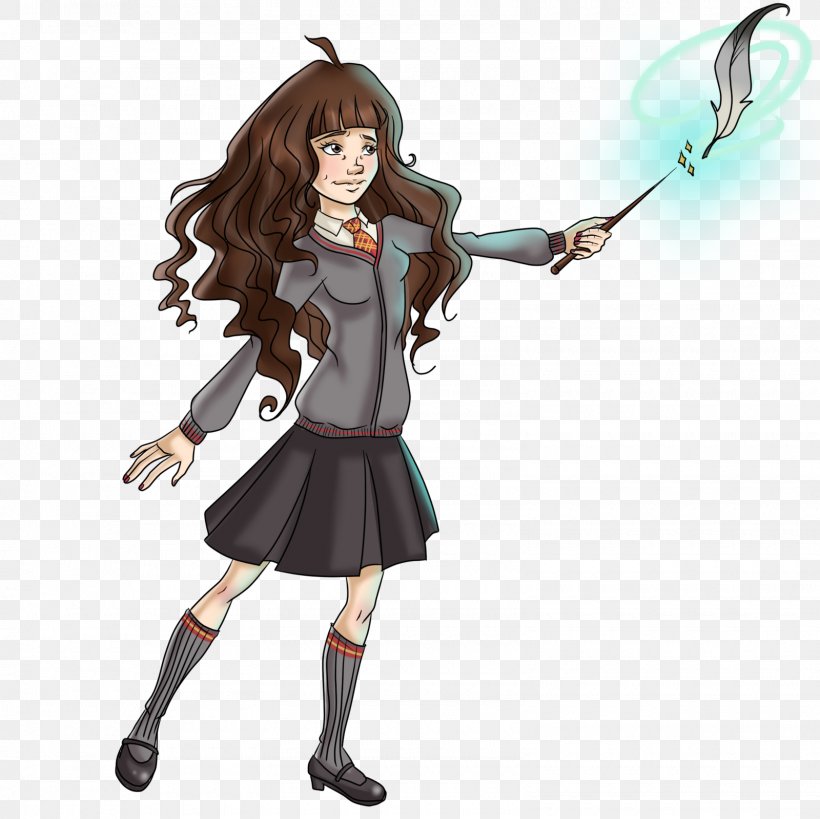 Hermione Granger Cartoon Harry Potter Drawing, PNG, 1600x1600px, Watercolor, Cartoon, Flower, Frame, Heart Download Free