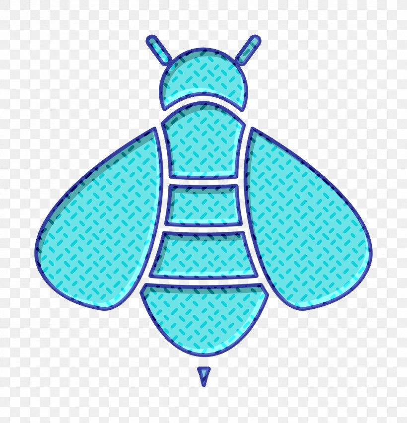 Insects Icon Bee Icon, PNG, 1076x1118px, Insects Icon, Bee Icon, Turquoise Download Free