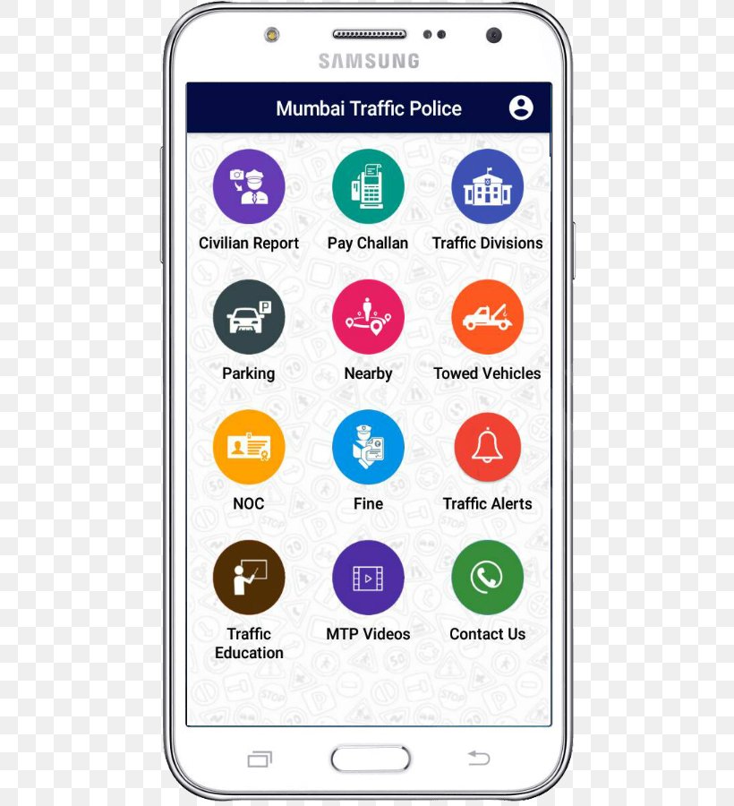 Feature Phone Smartphone Traffic Police Mobile Phones, PNG, 526x900px, Feature Phone, Area, Cellular Network, Challan, Communication Device Download Free
