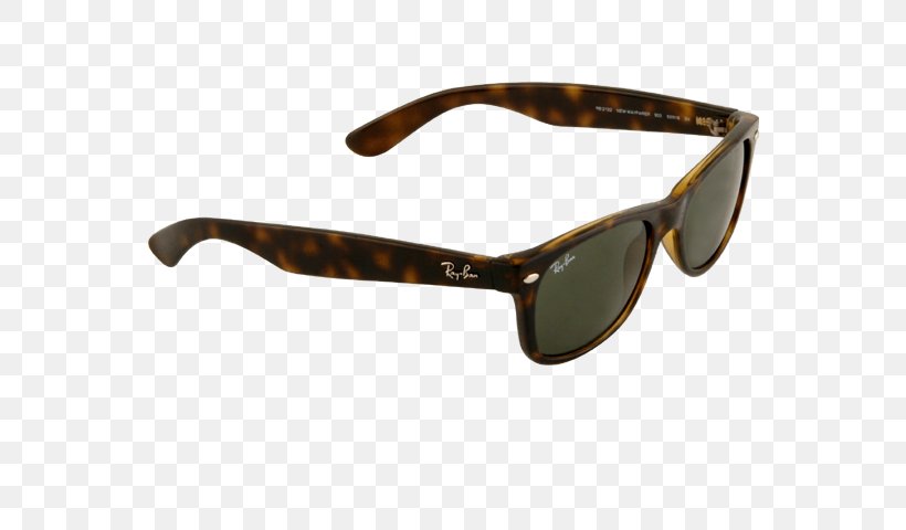 Ray-Ban New Wayfarer Classic Ray-Ban Wayfarer Aviator Sunglasses, PNG, 688x480px, Rayban, Aviator Sunglasses, Brown, Eyewear, Glasses Download Free