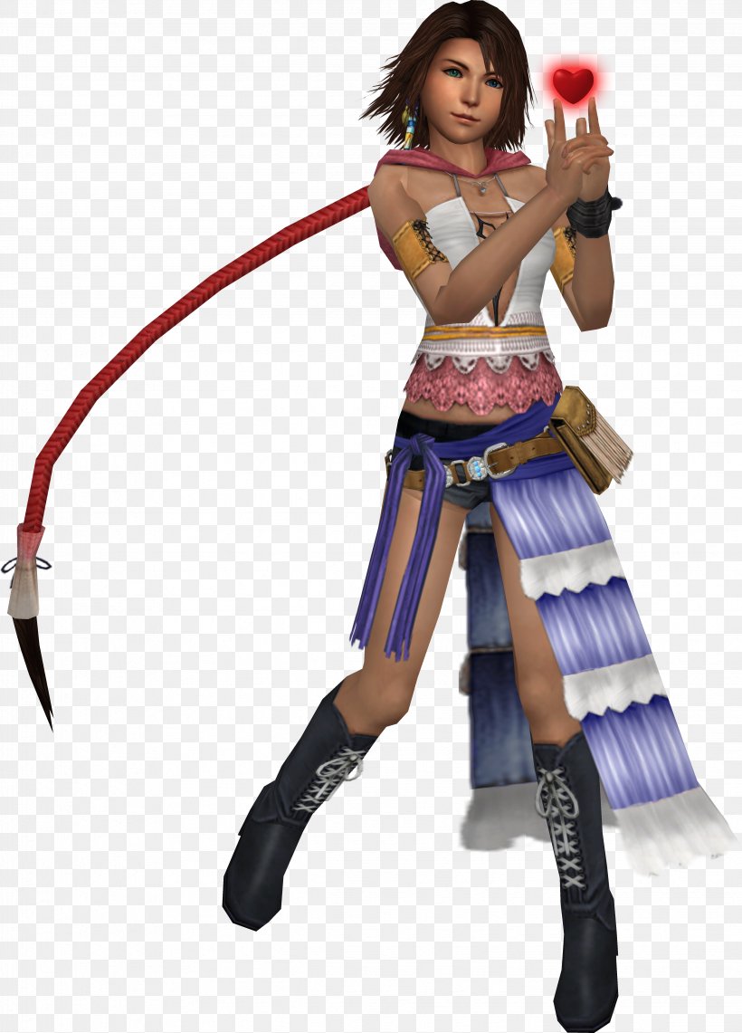 Final Fantasy X-2 Dissidia Final Fantasy Yuna Rikku, PNG, 4677x6508px, Final Fantasy X2, Action Figure, Character, Cold Weapon, Costume Download Free