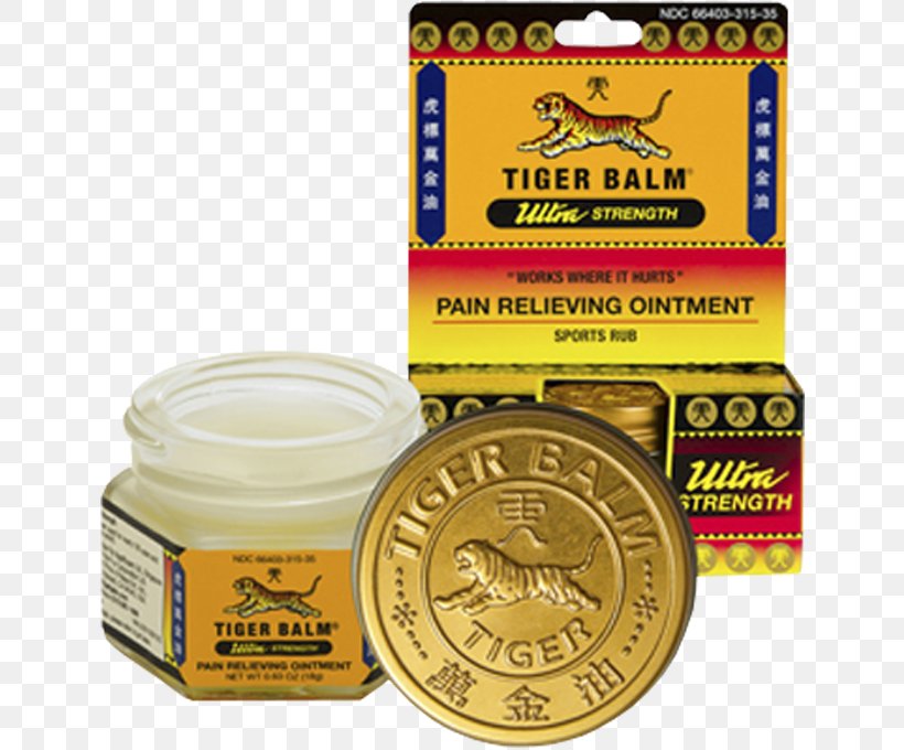 Tiger Balm Liniment Topical Medication Ache Physical Strength, PNG, 645x680px, Tiger Balm, Ache, Arthritis, Cream, Delayed Onset Muscle Soreness Download Free