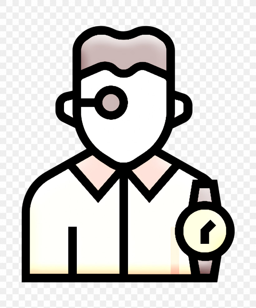 Watchmaker Icon Jobs And Occupations Icon, PNG, 960x1152px, Watchmaker Icon, Cartoon, Jobs And Occupations Icon, Line, Line Art Download Free