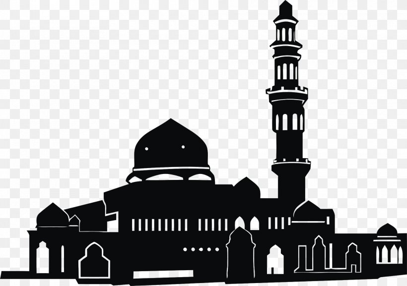 Badshahi Mosque Islam Al-Masjid An-Nabawi Clip Art, PNG, 1920x1353px, Badshahi Mosque, Almasjid Annabawi, Black And White, Brand, Building Download Free