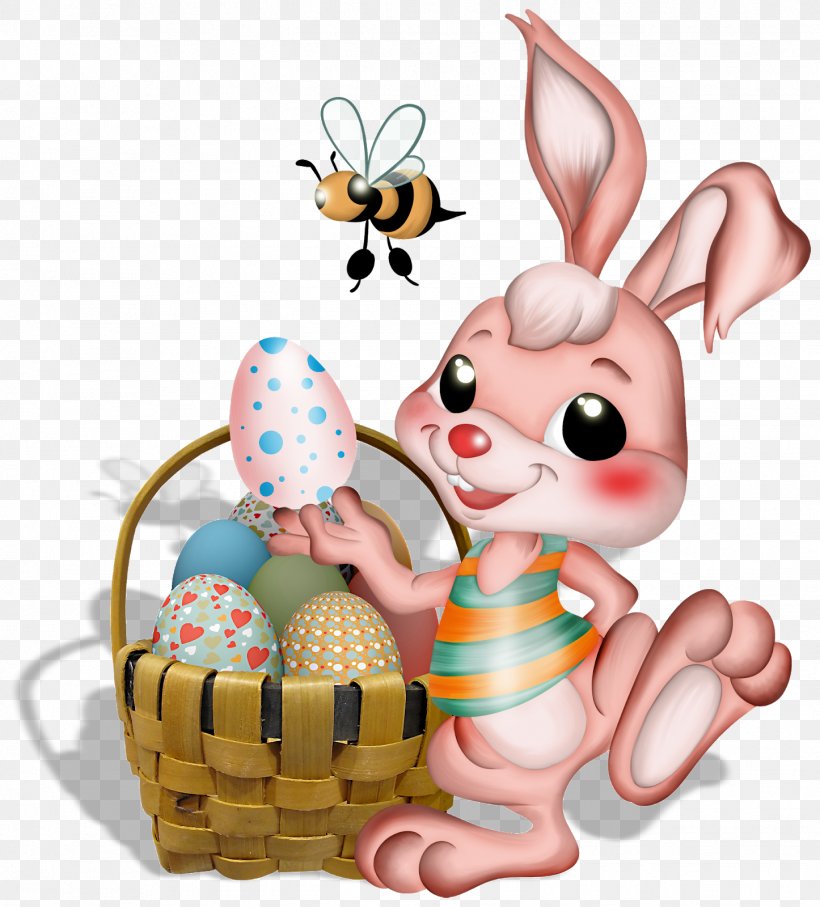 Easter Bunny Easter Egg Clip Art, PNG, 1446x1600px, Easter Bunny, Animal Figure, Bee, Cartoon, Christmas Day Download Free