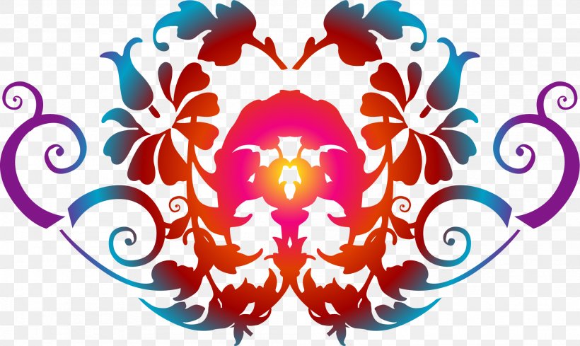 Flower Scroll Clip Art, PNG, 2001x1194px, Flower, Art, Color, Floral Design, Ornament Download Free