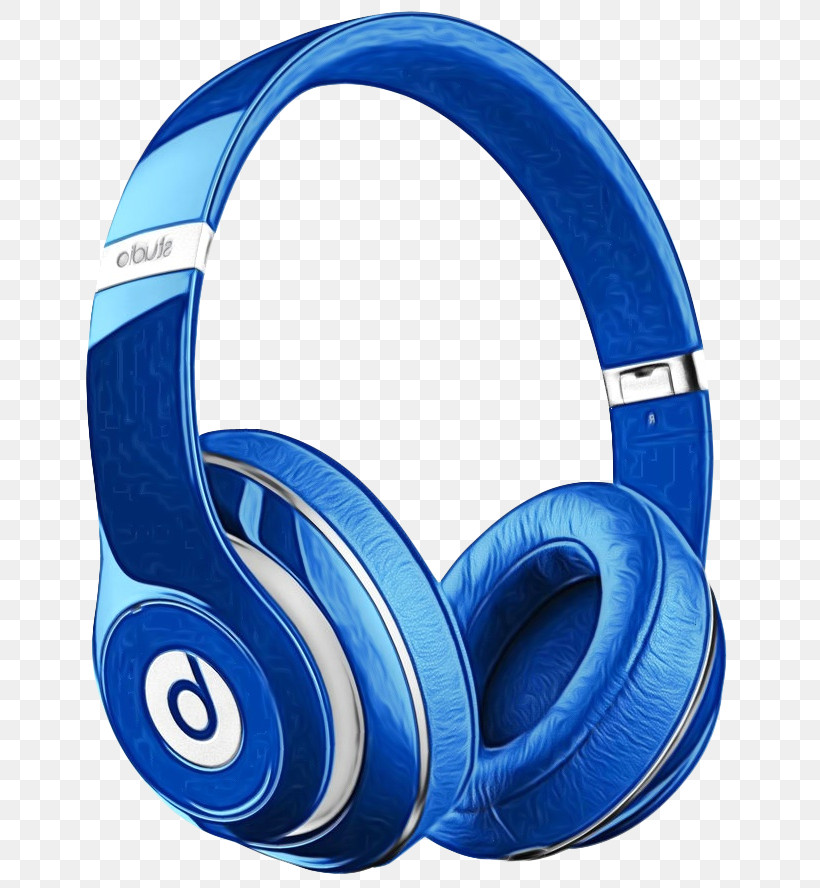 Headphones Blue Audio Equipment Gadget Technology, PNG, 665x888px, Watercolor, Audio Accessory, Audio Equipment, Blue, Circle Download Free