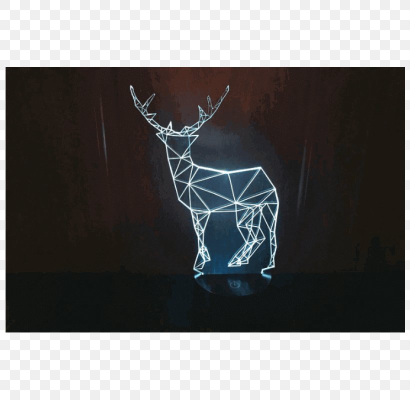 Light Reindeer LED Lamp, PNG, 800x800px, 3d Film, Light, Antler, Art, Deer Download Free