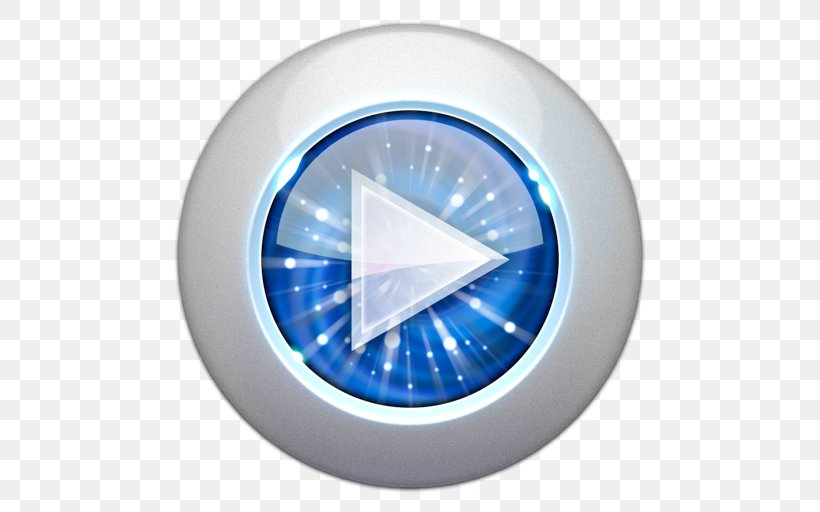 Media Player MacOS Apple Computer Software, PNG, 512x512px, Media Player, Apple, Audio Video Interleave, Computer Software, Electric Blue Download Free