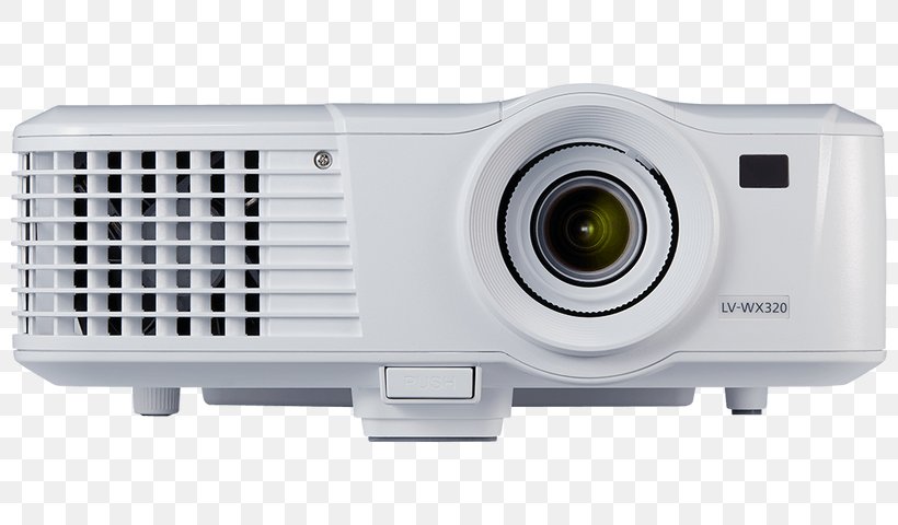 Multimedia Projectors Canon LV-WX320 Digital Light Processing, PNG, 800x480px, Multimedia Projectors, Canon, Digital Light Processing, Electronic Device, Handheld Projector Download Free