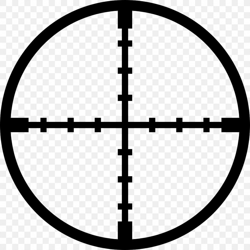 Reticle Telescopic Sight Clip Art, PNG, 1280x1280px, Reticle, Black And White, Graphic Arts, Point, Rim Download Free