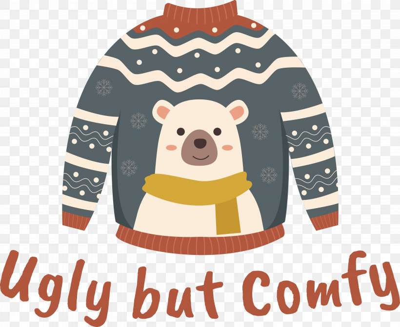 Ugly Comfy Ugly Sweater Winter, PNG, 6498x5324px, Ugly Comfy, Ugly Sweater, Winter Download Free