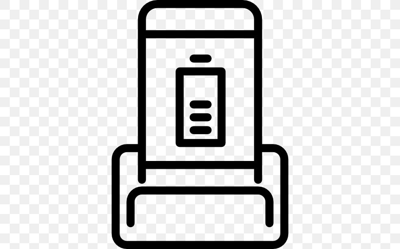 Battery Charger, PNG, 512x512px, Battery Charger, Area, Battery, Black And White, Iphone Download Free