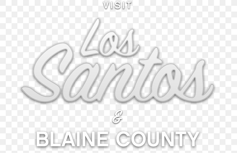 Grand Theft Auto V Los Santos Logo Text Font Png 700x528px Grand Theft Auto V Black