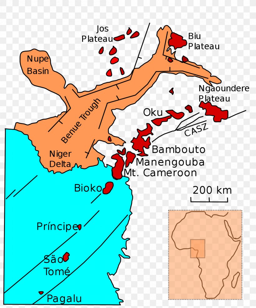 Lake Nyos Cameroon Line Bambouto Massif Mount Cameroon Bamboutos, PNG, 1200x1444px, Volcano, Area, Cameroon, Diagram, Geology Download Free