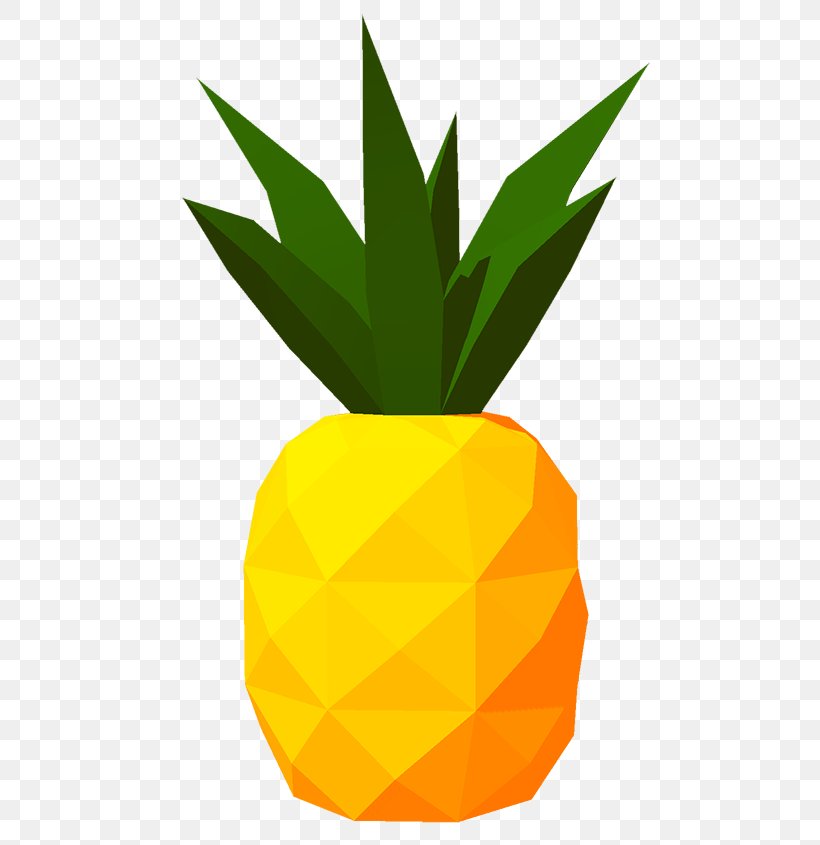 Pineapple Low Poly Clip Art 3D Modeling Drawing, PNG, 648x845px, 3d Computer Graphics, 3d Modeling, Pineapple, Ananas, Art Download Free