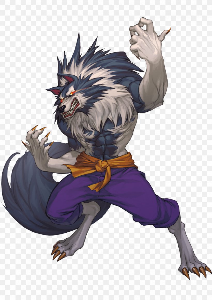 Werewolf Darkstalkers: The Night Warriors Night Warriors: Darkstalkers' Revenge Darkstalkers 3 Jon Talbain, PNG, 920x1300px, Werewolf, Art, Capcom, Combo, Darkstalkers Download Free