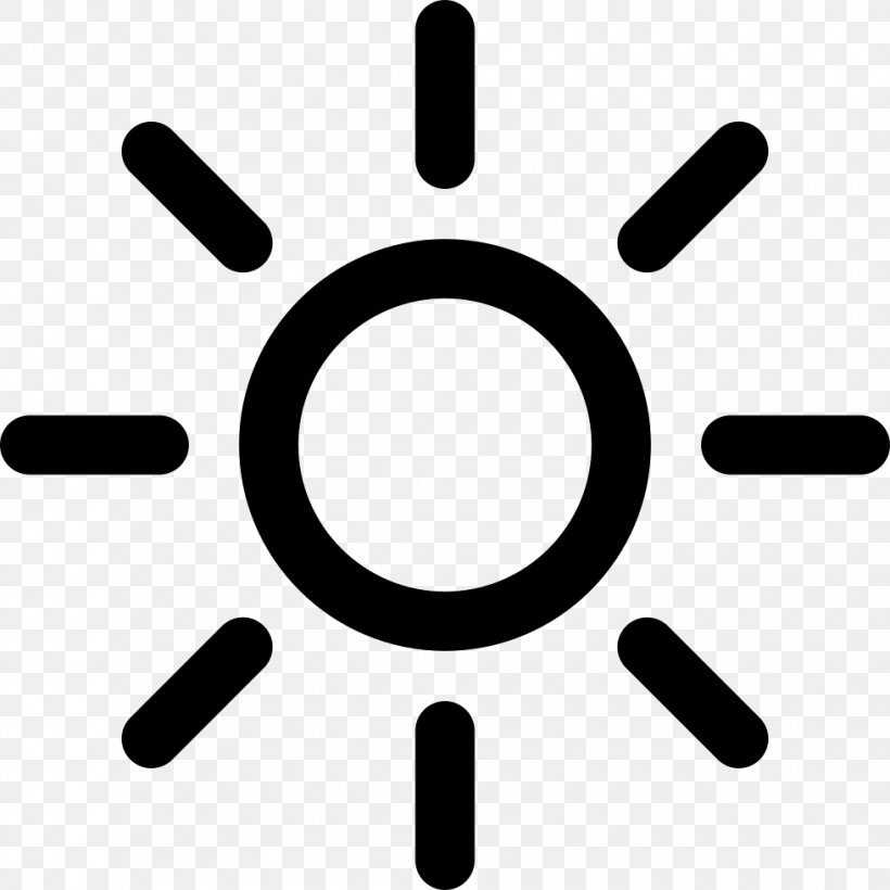 Clip Art, PNG, 980x980px, Weather, Black And White, Sunlight, Symbol Download Free