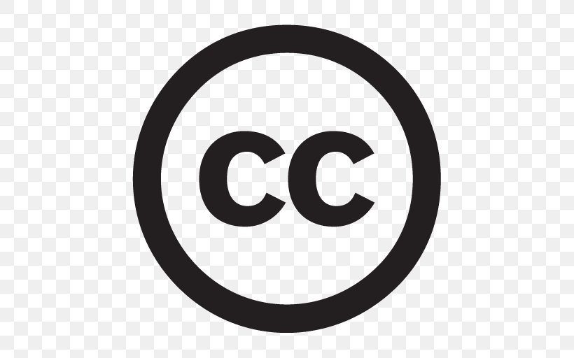 Creative Commons License Copyright Symbol, PNG, 512x512px, Creative Commons License, Area, Black And White, Brand, Button Download Free