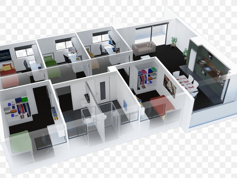 House Plan Bedroom Apartment Floor Plan, PNG, 1024x768px, 3d Floor Plan, House Plan, Apartment, Bedroom, Building Download Free