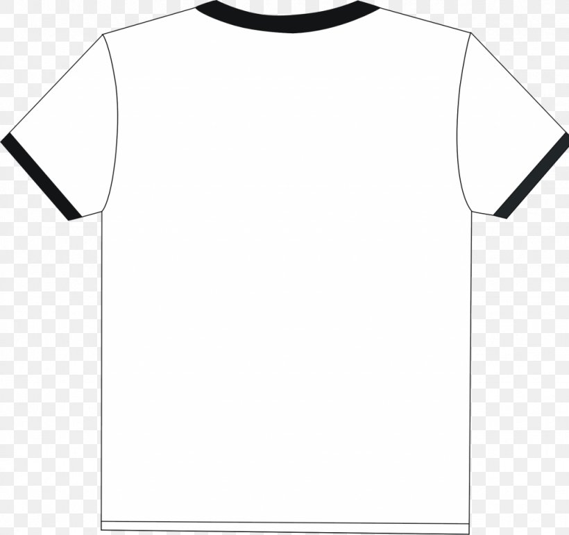Long-sleeved T-shirt Shoulder White, PNG, 1024x964px, Tshirt, Area, Black, Black And White, Brand Download Free