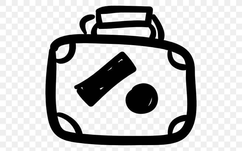Travel Download Suitcase, PNG, 512x512px, Travel, Baggage, Beach, Black, Black And White Download Free